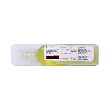 Calnano-D3 Oral Solution Pineapple Sugar Free