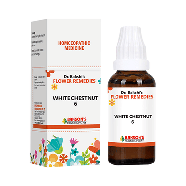 Dr Bakshi's Flower Remedies White Chestnut 6