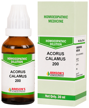Bakson's Homoeopathy  Acorus Calamus Dilution 200