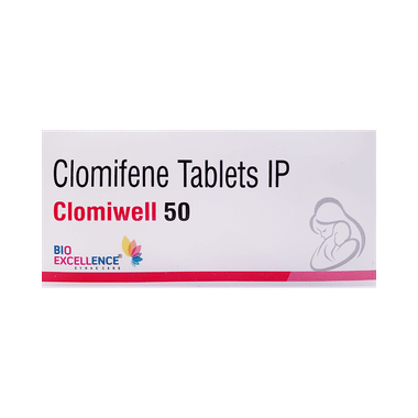 Clomiwell 50 Tablet