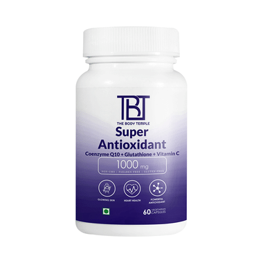 The Body Temple Super Antioxidant 1000mg Veg Capsule