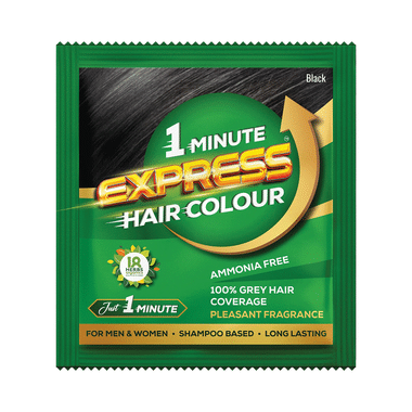 1Minute Express Hair Colour (20ml Each) Black