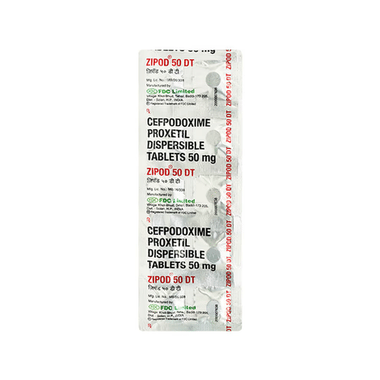 Zipod 50mg Tablet DT