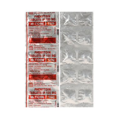 एम टून 100mg टैबलेट