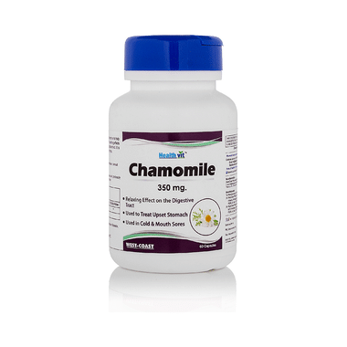 HealthVit Chamomile 350mg Capsule