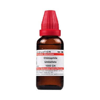 Dr Willmar Schwabe India Chimaphila Umbellata Dilution 1000 CH