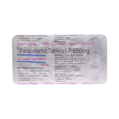 Tyfy 650mg Tablet