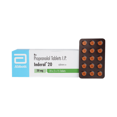 Inderal 20mg Tablet