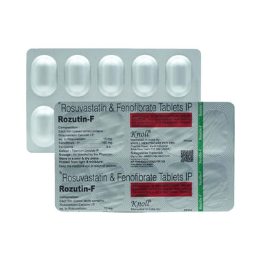 Rozutin F 160mg/10mg Tablet