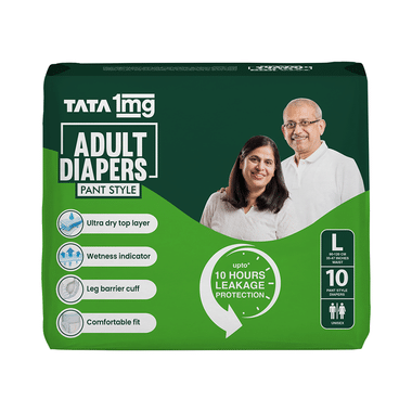 Tata 1mg Adult Diaper Pant Style Large
