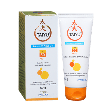 Taiyu Sunscreen Aqua Gel | Broad Spectrum SPF 50 PA+++