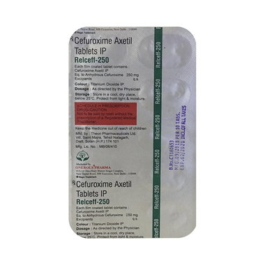 Relceff 250 Tablet