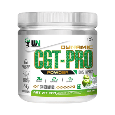 WN World Nutrition Dynamic CGT-Pro Powder Green Apple