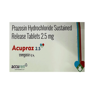 Acupraz 2.5 Tablet SR