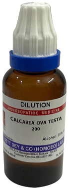 Sett Dey Calcarea Ova Test Dilution 200 Sett Dey Calcarea Ova Test Dilution 200