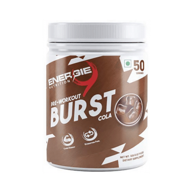 Energie 9 Nutrition Pre-Workout Burst Cola