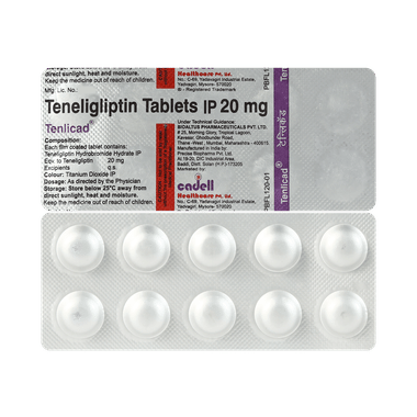 Tenlicad 20mg Tablet