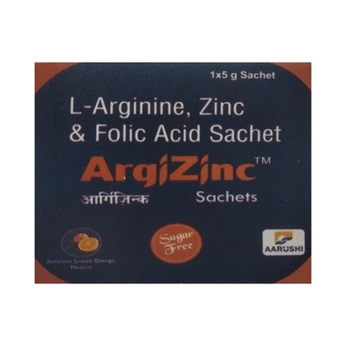 Argizinc Sachet Delicious Lemon Orange Sugar Free