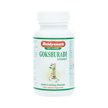 Baidyanath (Jhansi) Gokshuradi Guggulu Tablet (80 Each)