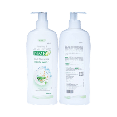 NMF E Daily Aloe Vera & Oat Milk Moisturising Body Wash