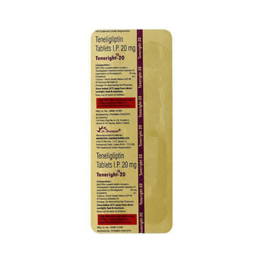 Teneright 20mg Tablet