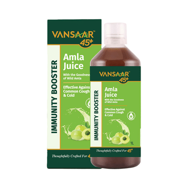Vansaar Amla Juice | Immunity Booster | 100% Cold Pressed
