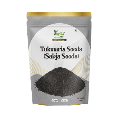 Yuvika Tukmaria Seeds - Sabja Seeds - Ocimum Basilicum - Basil Seeds