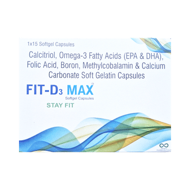 Fit-D3 Max Softgel Capsule