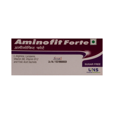 Aminofit Forte Sachet Sugar Free