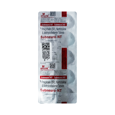 Subneuro NT 75mg/10mg/1500mcg Tablet