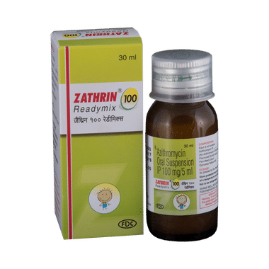 Zathrin 100 Readymix Oral Suspension