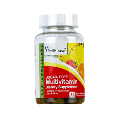 Wellhouse Multivitamin Gummy Natural Assorted Sugar Free