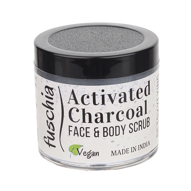Fuschia Activated Charcoal Detoxifying Face & Body Scrub