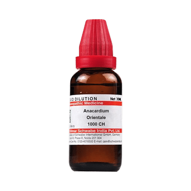 Dr Willmar Schwabe India Anacardium Orientale Dilution 1000 CH