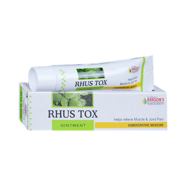 Bakson's Homeopathy Rhus Tox Ointment