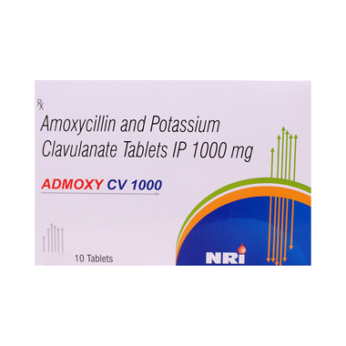 Admoxy CV 1000 Tablet
