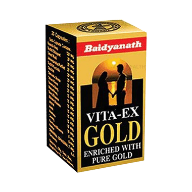 Baidyanath Vita-Ex Gold Capsule For Vitality & Stamina