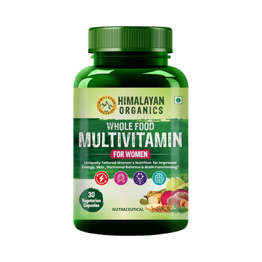 Vlado's Himalayan Organics Whole Food Multivitamin Capsule For Women