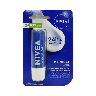 Nivea Lip Balm With Natural Oils | Original Care