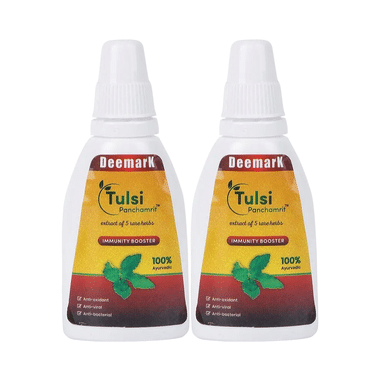 Deemark Tulsi Panchamrit Immunity Booster (18ml Each)