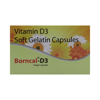 Borncal-D3 Softgel Capsule