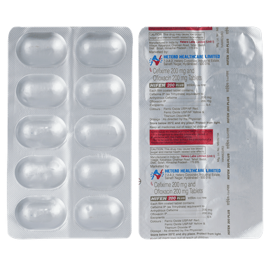 Hifen Plus 200 mg/200 mg Tablet