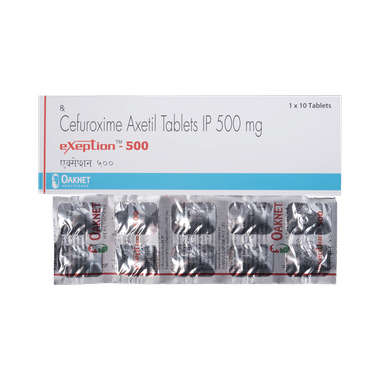 अपवाद 500 टैबलेट