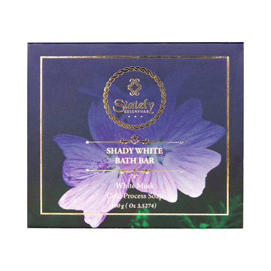 Stately Essentials Shady White Bath Bar