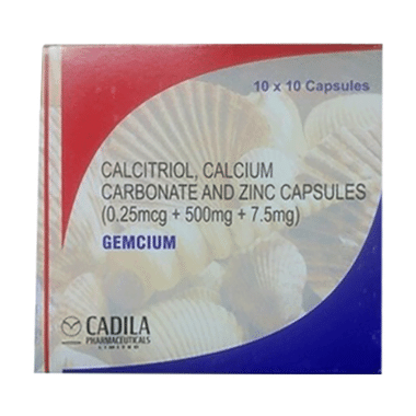 Gemcium Soft Gelatin Capsule