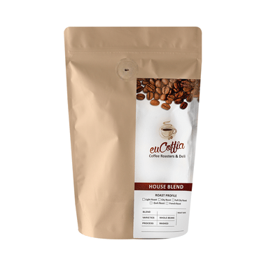 Eucoffia 100% Arabica Roasted Coffee Beans Medium Roast Cold Brew