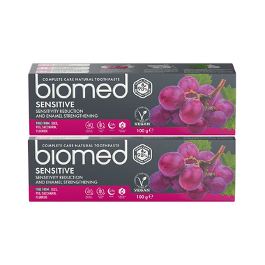 Biomed Complete Care Natural Toothpaste (100gm Each) Sensitive