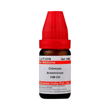 Dr Willmar Schwabe India Chininum Arsenicicum Dilution 10M CH