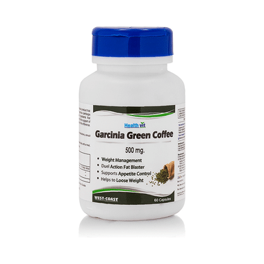 HealthVit Garcinia Green Coffee  500mg Capsule