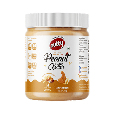 Nutty Original American Peanut | Butter Cinnamon